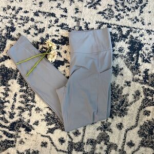 Fabletics Gray Pure Luxe High-Waisted Leggings 🩶 M-L